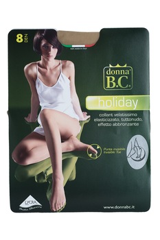 Ciorap Holiday 8 Den Antiscivolo, Bej Miele Ciorap Holiday 8 Den Antiscivolo, Bej Miele