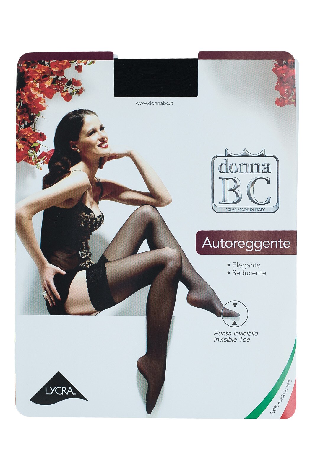 Ciorap Incanto 8 Den Autoreggente, Negru Nero