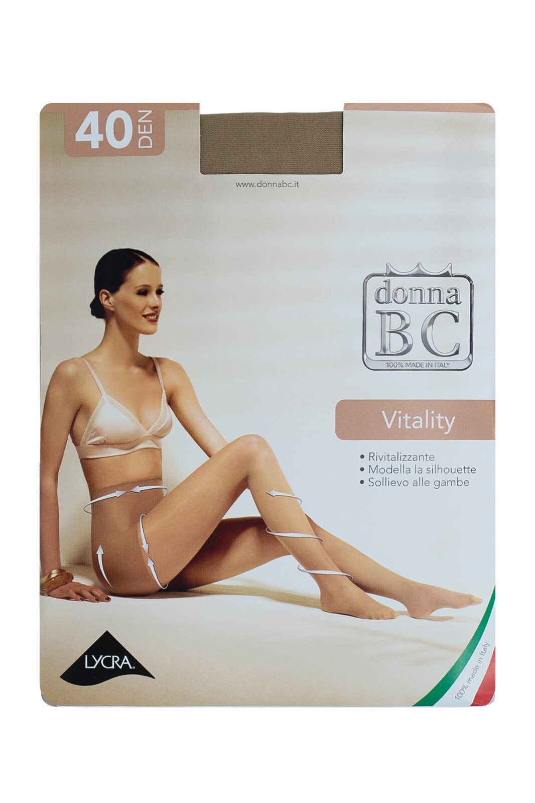 Ciorap Vitality 40 Den, Bej