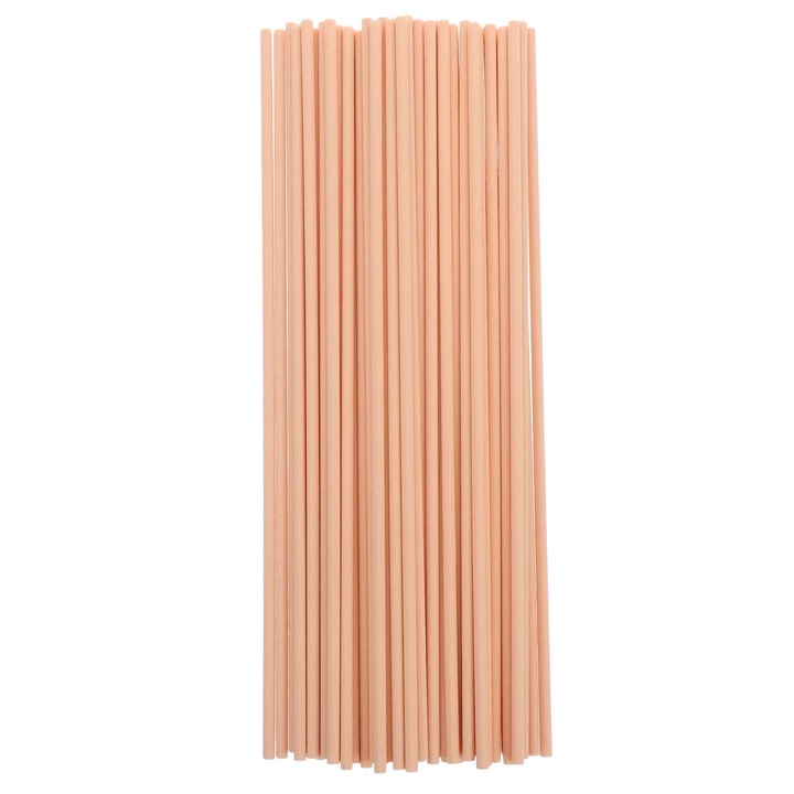 Betisoare pentru difuzor aromaterapie YANYXR BCS2928005, fibra fara adeziv, o4 mm, 25 cm, kaki, 50 buc