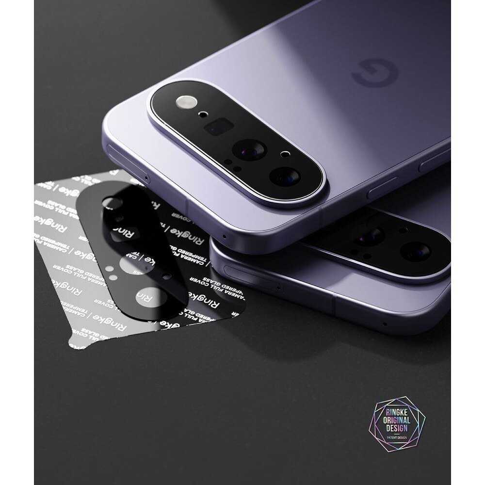Set 2 protectii camera foto Ringke Camera Full Cover compatibile cu Google Pixel 11, Negru