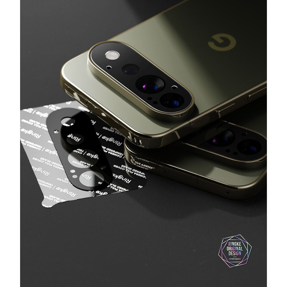 Set 2 protectii camera foto Ringke Camera Full Cover compatibile cu Google Pixel 11 Pro, Negru