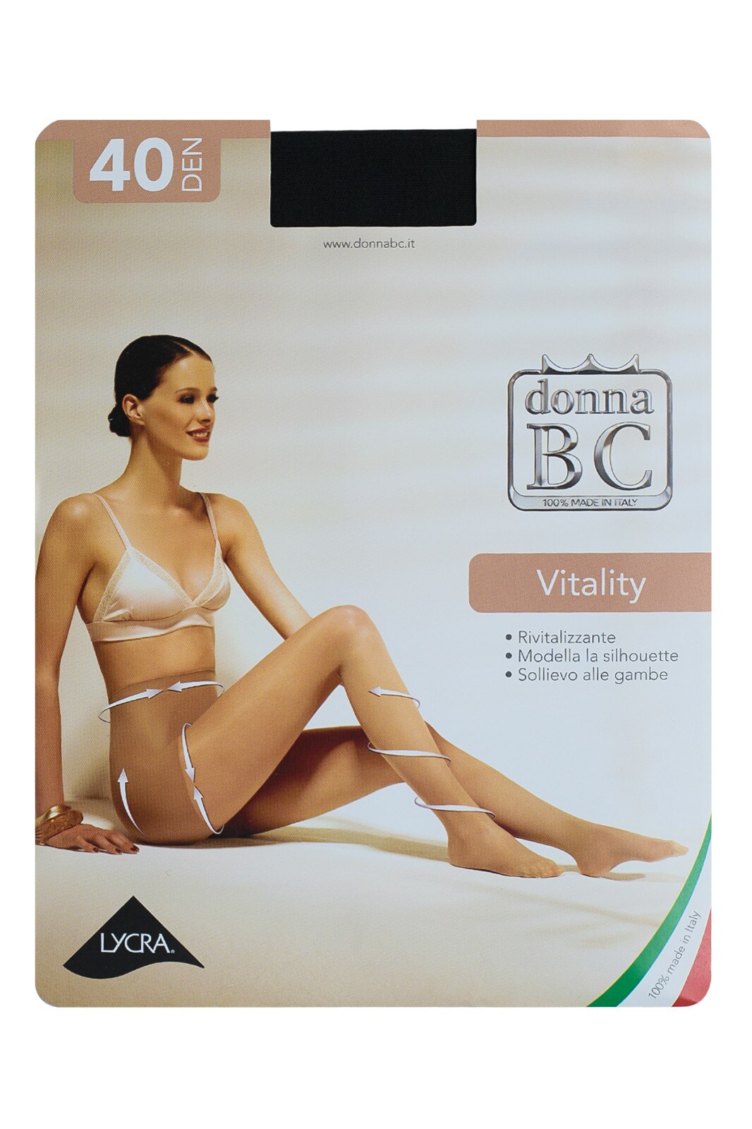 Ciorap Vitality 40 Den Maxi, Negru Nero