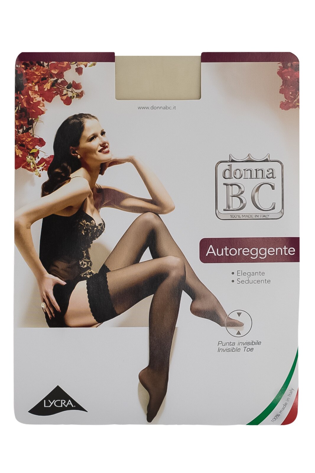 Ciorap Incanto 15 Den Autoreggente, Crem Avorio