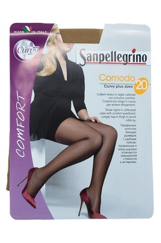 Ciorap Comodo 20 Den Curvy, Bej Antilope Ciorap Comodo 20 Den Curvy, Bej Antilope