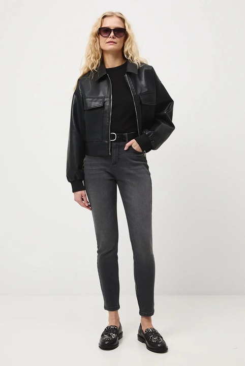 Дамски дънки Medicine Slim Fit, черен, Избеляло черно