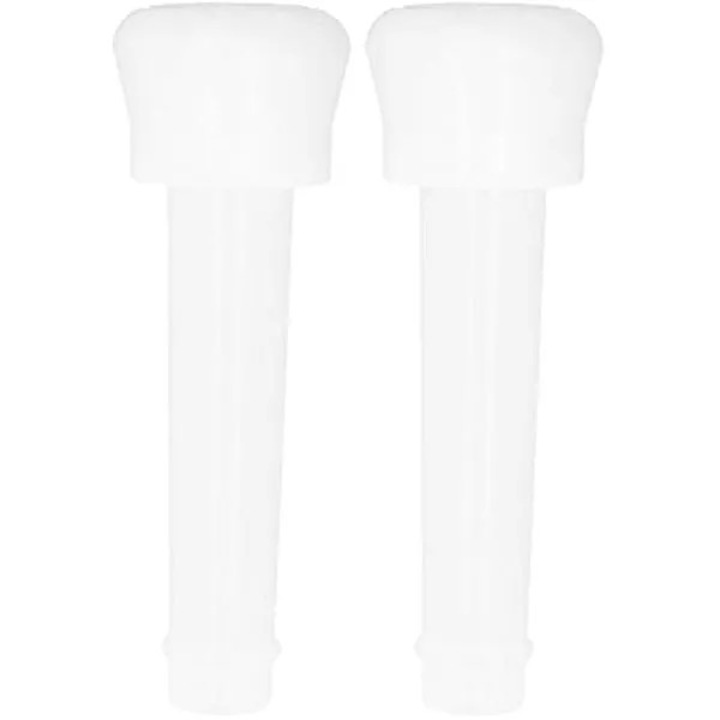 Mansoane pentru aparat de muls K0569-260810-1713-AMC, élelmiszeripari szilikonból, légmentesen záródó, fehér, 2 darabos szett
