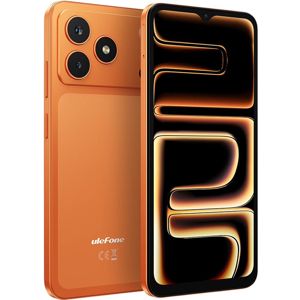 Telefon mobil Ulefone Note 23, 4G, 6.56-inch, 3GB RAM, 32GB, Orange