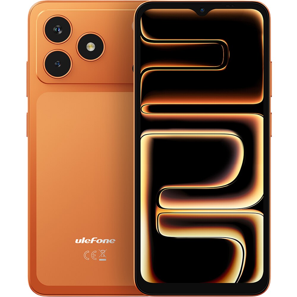 Telefon mobil Ulefone Note 23, 4G, 6.56-inch, 3GB RAM, 32GB, Orange
