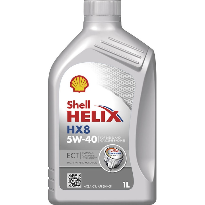 Ulei shell helix HX8 ECT 5W40 C3 1L + OEM