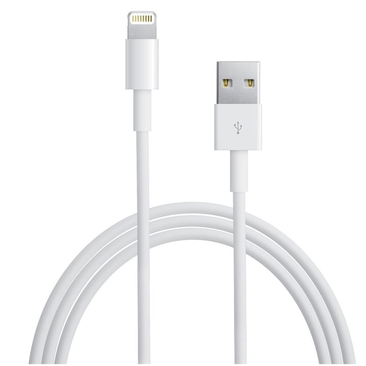 Apple Lightning to USB Cable 2m. - оригинален USB кабел за iPhone, iPad и iPod (2 метра) (bulk)