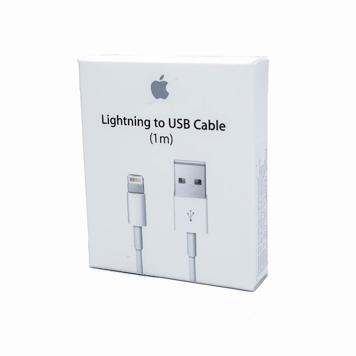 Apple Lightning to USB Cable 1m. – оригинален USB кабел за iPhone X, iPhone 8, iPhone 7, iPad и iPod