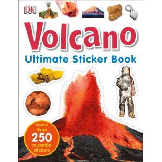 Ultimate Sticker Book: Volcano, DK (Author)