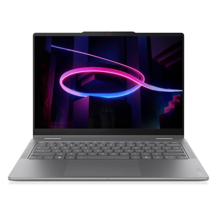 Laptop Lenovo Yoga 7i Aura Edition WUXGA 14 inch Intel Core Ultra 7 355 16GB 512GB SSD Windows 11 Home Luna Grey