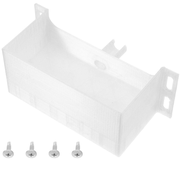 Tava colectare condens aer conditionat emag-FU-K0548-26810-11727, compatibila cu Midea, plastic, alb, 13.5 x 5.6 x 5.0 cm, include 4 suruburi