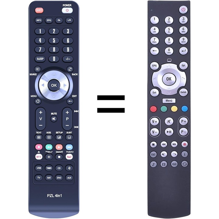 Telecomanda Inlocuitoare pentru Telekom Media Receiver 300 301 MR300 MR301