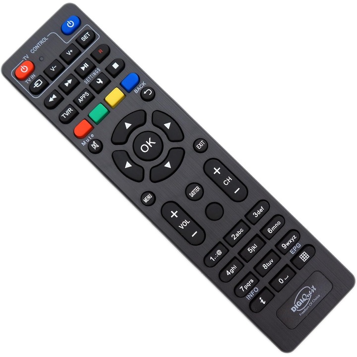 Telecomanda Universala DigiQuest Q60/Q80/Q90, Programabila, 2-in-1