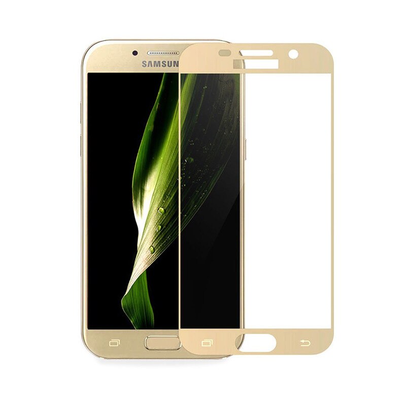 Folie sticla Aisi 5D Samsung Galaxy A5 2017 - Gold