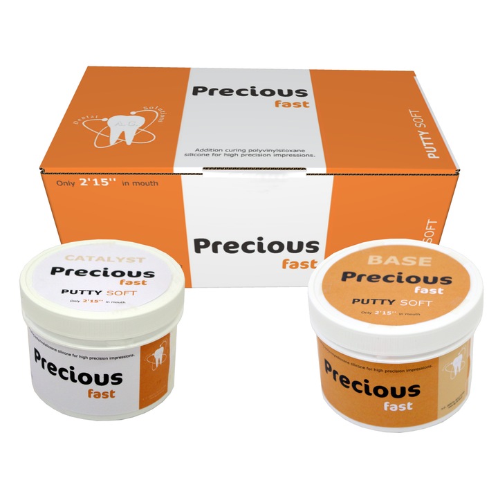 Precious PUTTY fast, 2X300ml, silicon de aditie vascozitate ridicata