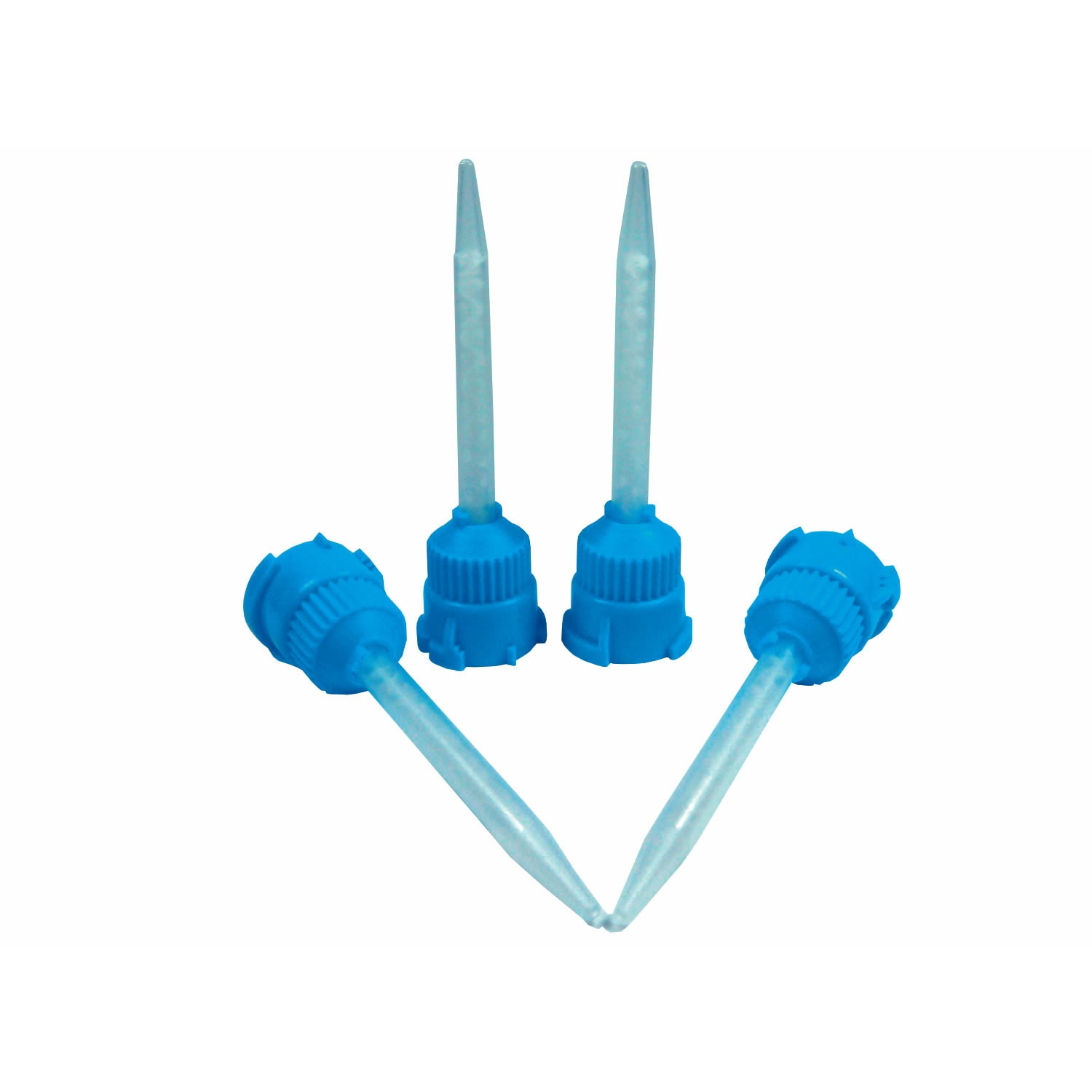 Canule (varfuri), punga 10 bucati, albastre