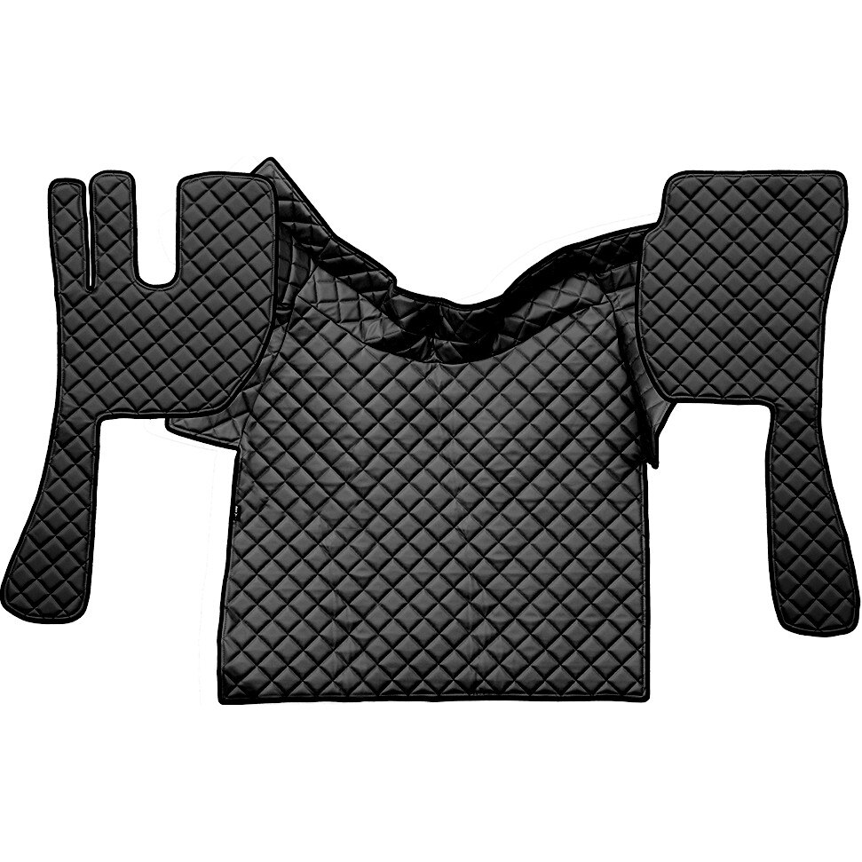 Set presuri imitatie piele Volvo FH12-16 Automat negru 2002-2012