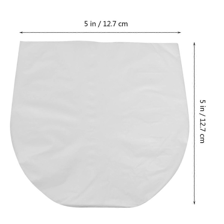 CD tok, átlátszó LLDPE anyag, 12,7 x 12,3 cm, 50 db-os szett
