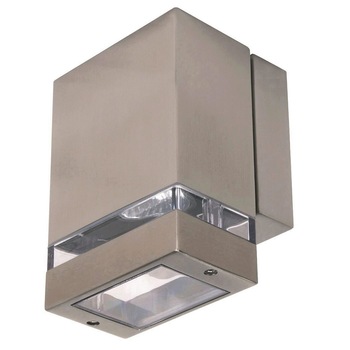 Aplica de exterior Gardenya-1, Inox, IP44, GU10, putere 35 W Aplica de exterior Gardenya-1, Inox, IP44, GU10, putere 35 W