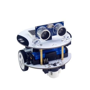 Robot Car Qbot, Robot Educational, Gri, Metal Robot Car Qbot, Robot Educational, Gri, Metal