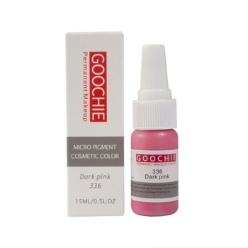 Pigment tatuaj cosmetic Goochie, 336 Dark Pink, 15ml Pigment tatuaj cosmetic Goochie, 336 Dark Pink, 15ml