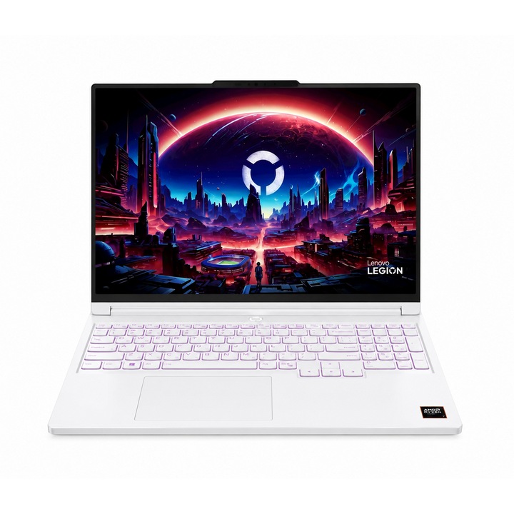 Laptop Lenovo Legion 5 WQXGA 15.3 inch AMD Ryzen AI 7 450 16GB 1TB SSD GeForce RTX 5060 Windows 11 Home Glacier White