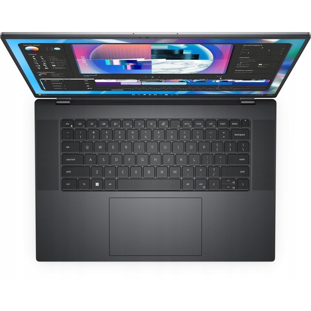 Laptop DELL Precision P16, 16" WUXGA, Intel® Core™ i5 13600H pana la 4.8 GHz, 16 GB RAM DDR5, 256 GB SSD, Intel Iris Xᵉ Graphics, Windows 11 Pro, Titan Gray 256 GB