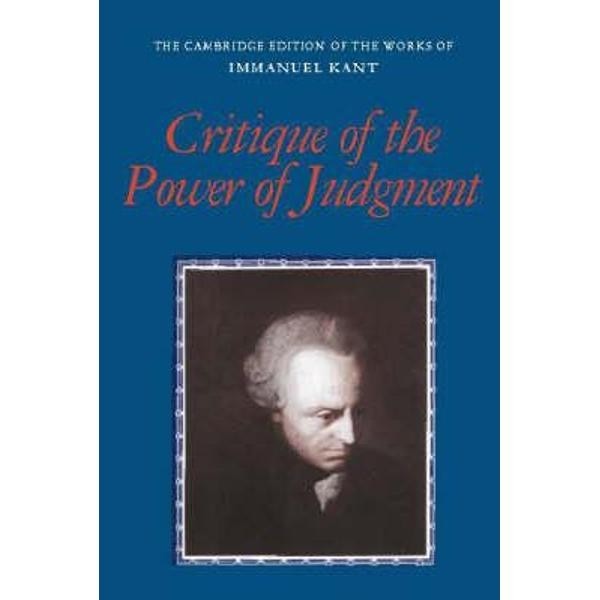 Critique of the Power of Judgment