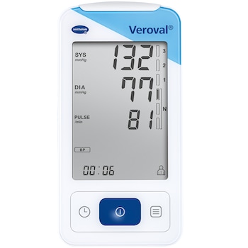 Tensiometru si electrocardiograf 2in1 Veroval ECG, Tensiune arteriala, detecteaza aritmia, App, Alb Tensiometru si electrocardiograf 2in1 Veroval ECG, Tensiune arteriala, detecteaza aritmia, App, Alb