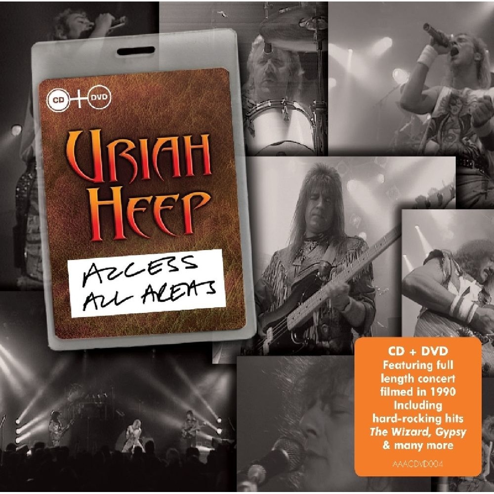 Uriah Heep - Access All Areas [Box slipcase] (cd+dvd)