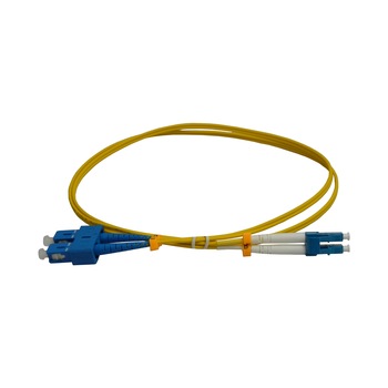 Patch cord fibra optica SC/PC-LC/PC SM OS2 9/125 manta LSZH 2.0mm duplex 10 m Patch cord fibra optica SC/PC-LC/PC SM OS2 9/125 manta LSZH 2.0mm duplex 10 m