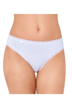 Chilot, Sloggi 24/7 Cotton Lace Tai, Alb Chilot, Sloggi 24/7 Cotton Lace Tai, Alb