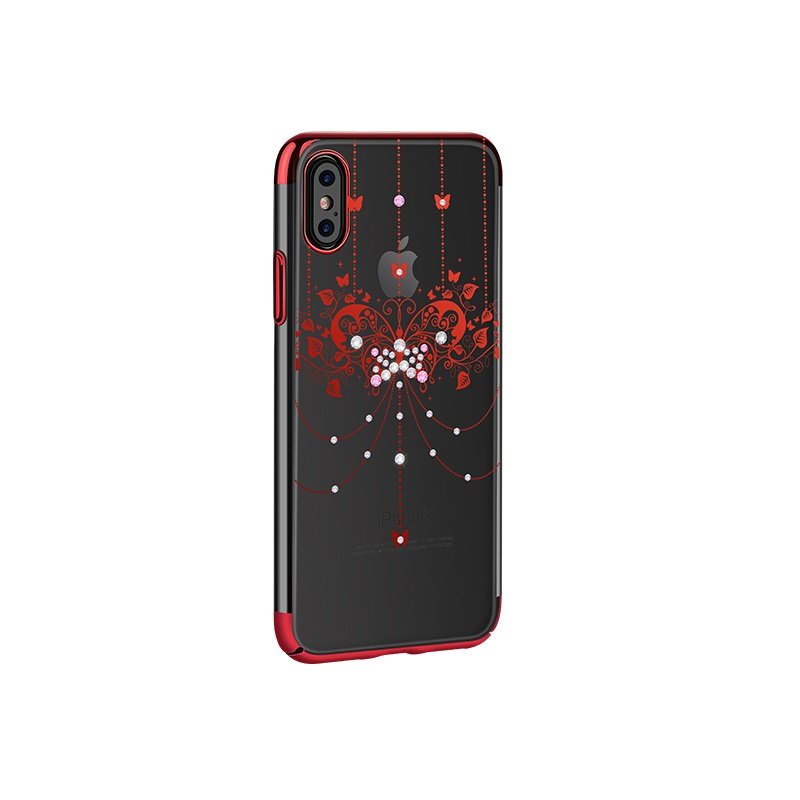 Carcasa, Hoco Diamond Whisperer pentru iPhone X, red