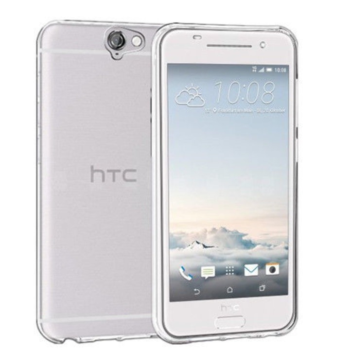 HTC A9S Silicone UltraSlim Transparent FORCELL калъф