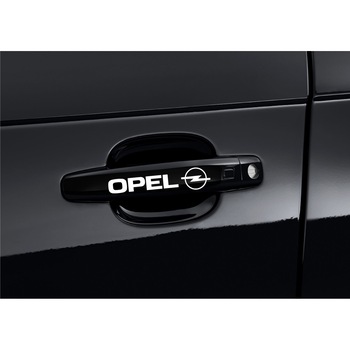 Set 4 Stickere Albe Manere Usa - OPEL Set 4 Stickere Albe Manere Usa - OPEL