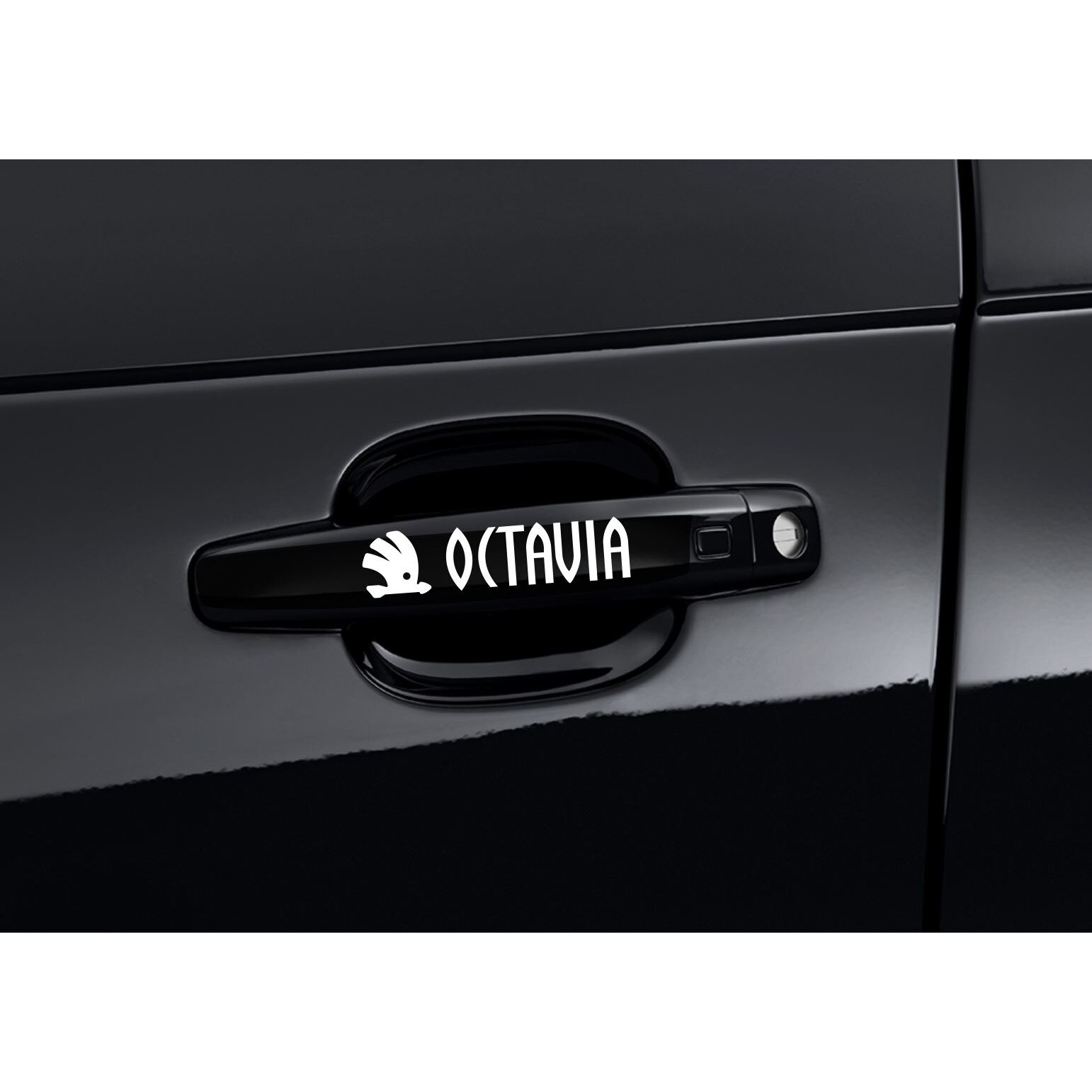 Set 4 Stickere Albe Manere Usa - OCTAVIA