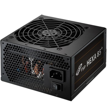 Sursa FSP HEXA85 Plus Series 550, 550W, 80 Plus Bronze, Eff. 85%, Active PFC, ATX12V v2.4, 1x120mm fan, negru, retail Sursa FSP HEXA85 Plus Series 550, 550W, 80 Plus Bronze, Eff. 85%, Active PFC, ATX12V v2.4, 1x120mm fan, negru, retail