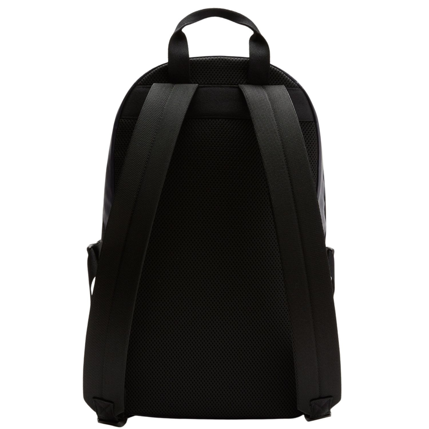 Lacoste, rucsac urban din poliester Ripstop cu compartiment pentru laptop 11" NH4264SBM20, negru, 42 x 30 x 14 cm