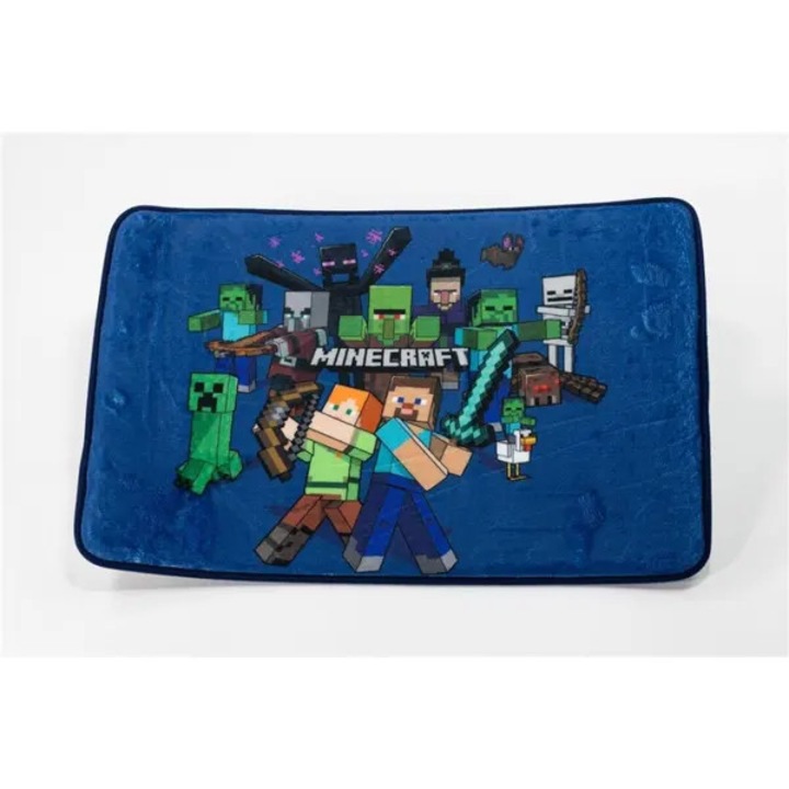 Covoras de baie Minecraft Battle, 100% poliester, multicolor, 40 x 60 cm
