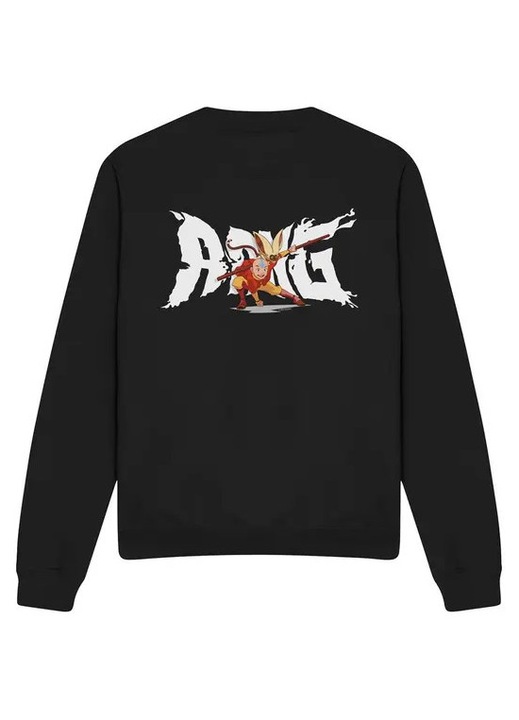 Hanorac unisex Avatar The Last Airbender negru, 2XL INTL