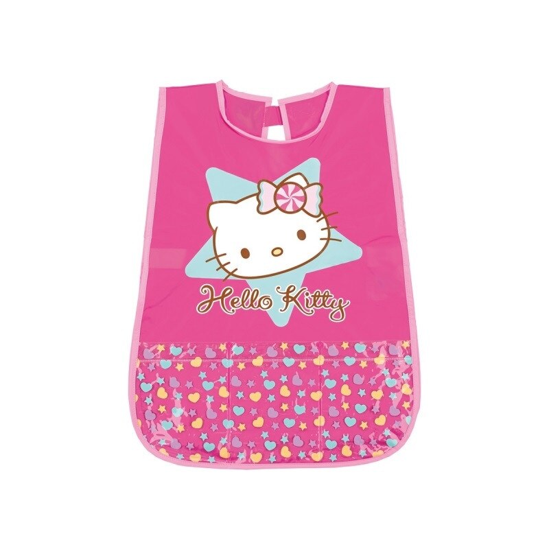 Baveta Perletti cu Hello Kitty roz