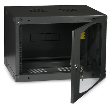 Dulap rack 9U 19'' (450mm, suspendat, deschidere dubla) Dulap rack 9U 19'' (450mm, suspendat, deschidere dubla)