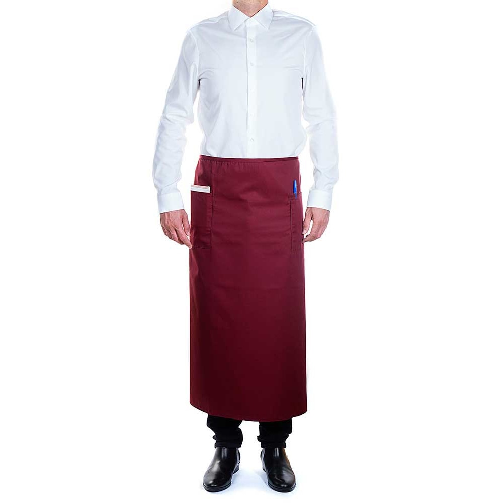 Sort pentru ospatar ROLL DRAP 90x110cm LONG BURGUNDY