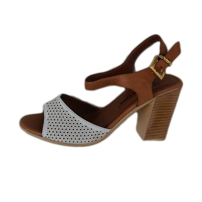 Sandale clasice,cu perforatii, D&J Exclusive, Bej