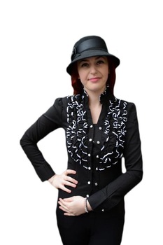 Camasa in tendinte cu volanase, D&J Exclusive, Negru/Alb, 38 Camasa in tendinte cu volanase, D&J Exclusive, Negru/Alb, 38