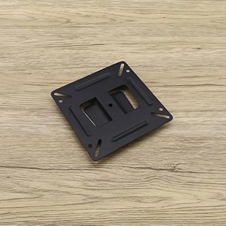 Suport perete monitor VESA K0544-26810-2946-AMC, pentru 14–24 inch, 75x75/100x100, capacitate 15 kg, metal, negru, set 2 buc